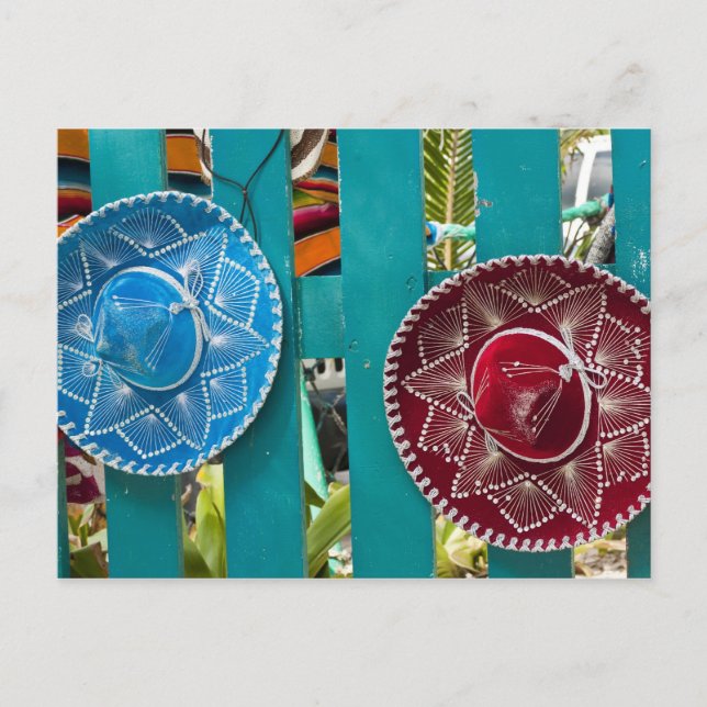 Mexiko, Cozumel. Souvenirs på Isla de Cozumel Vykort (Framsida)