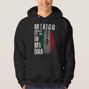 Mexiko Det är i mitt DNA matchande mexikanska Mana Hoodie
