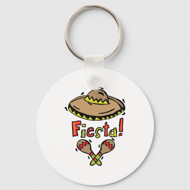 Mexiko Fiesta Nyckelring (Framsida)