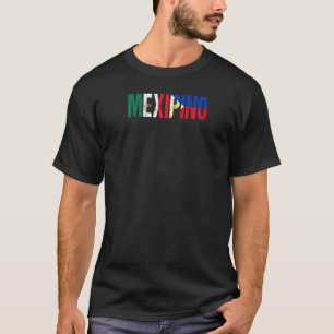 Mexiko Filippinerna Flagga Ancestery Filipin T Shirt