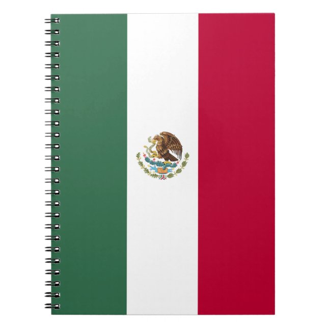 Mexiko flagga anteckningsbok (Framsidan)
