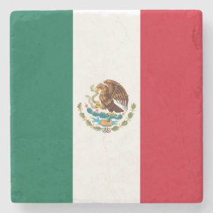 Mexiko Flagga, Bandera de Mexikanska republiken Stenunderlägg