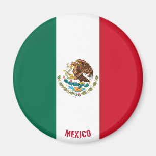 Mexiko Flagga Charming Patriotic Magnet