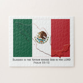 MEXIKO-FLAGGA| Delad nation| Mexikanska Pussel