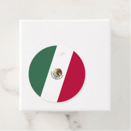 Mexiko flagga gåvor etiketter