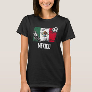 Mexiko Flagga Jersey Mexican Ocer Team Mexican T Shirt