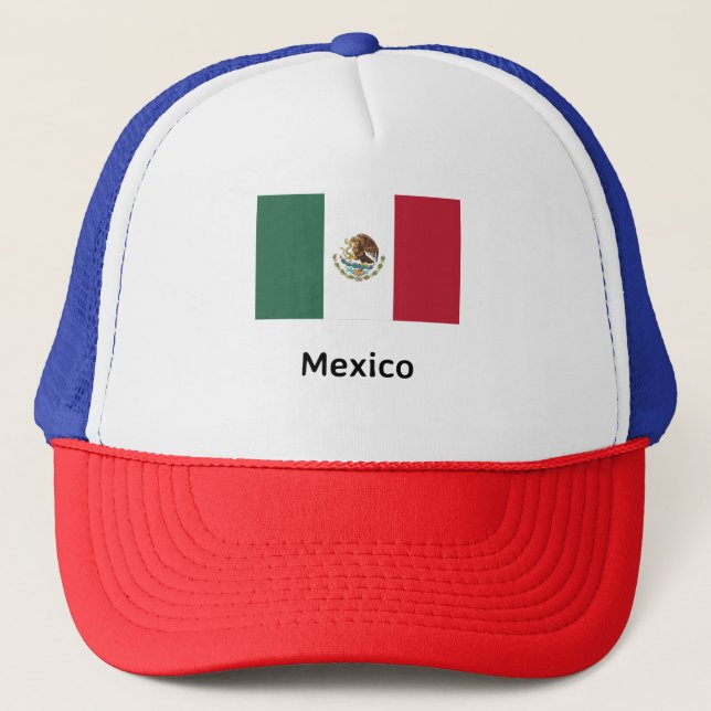 Mexiko Flagga Keps (Framsida)