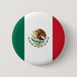 Mexiko Flagga Knapp