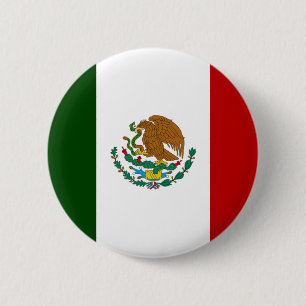 Mexiko flagga knapp