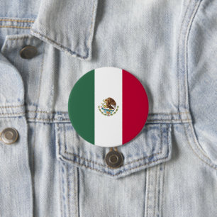 Mexiko flagga knapp