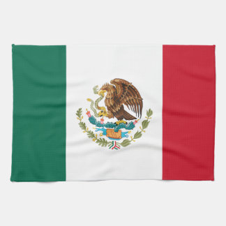 Mexiko Flagga Kökshandduk