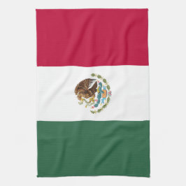 Mexiko flagga kökshandduk