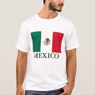Mexiko Flagga Manar T-shirt