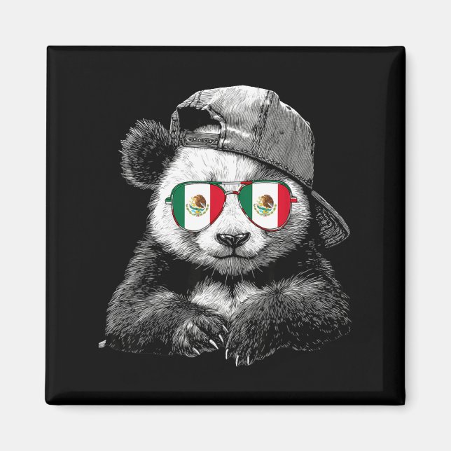 Mexiko flagga mexikansk stolthet mexikanska rötter magnet (Framsidan)