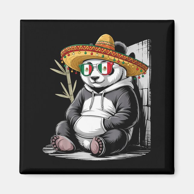 Mexiko flagga mexikansk stolthet mexikanska rötter magnet (Framsidan)