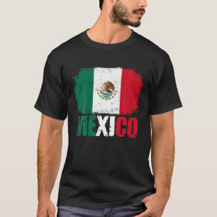 Mexiko Flagga Mexikanskt Pride T Shirt