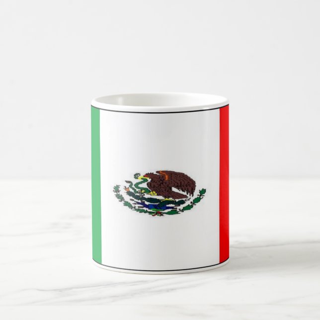Mexiko Flagga Mugg (Center)