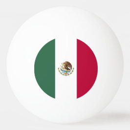 Mexiko flagga pingisboll