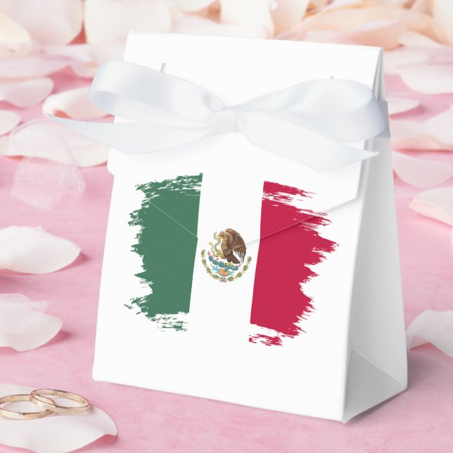 Mexiko flagga presentaskar (Bröllop)