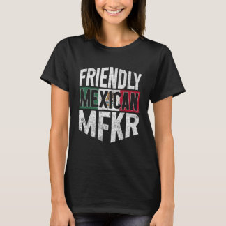 Mexiko Flagga Proud Mexiicans Manar & Women 2 T Shirt