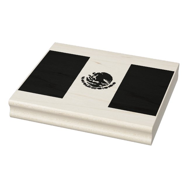 Mexiko Flagga Rubber Art Frimärke Stämpel (Stämpel)