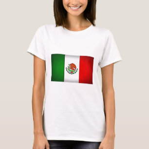 Mexiko Flagga Stylized Tröja