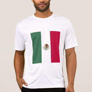 Mexiko flagga t shirt