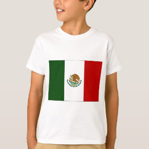 Mexiko flagga tee