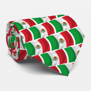 Mexiko Flagga Tie Slips
