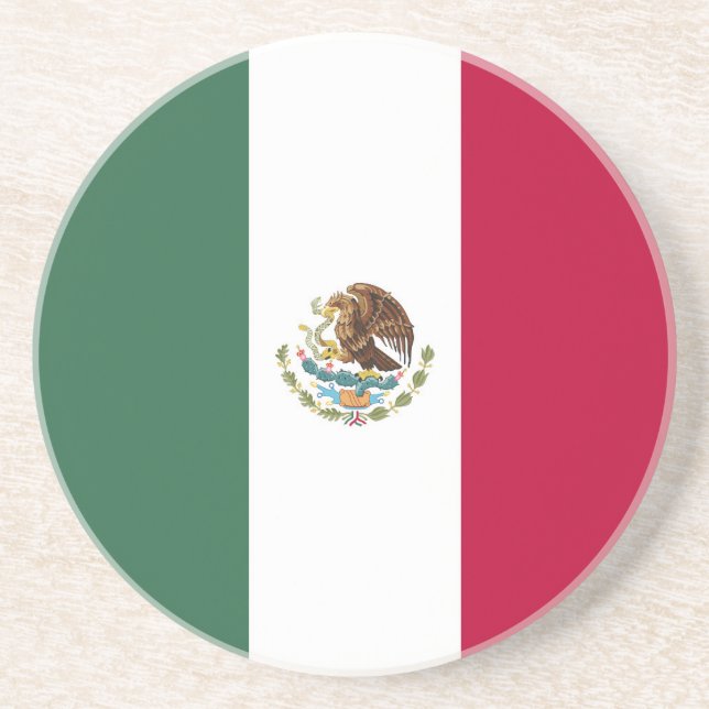 Mexiko flagga underlägg (Framsidan)