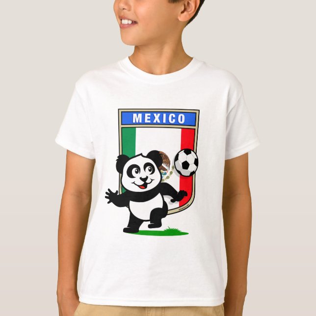 Mexiko Football Panda Tee (Framsida)