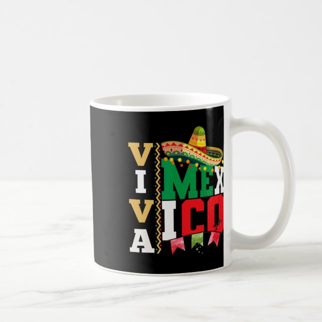 Mexiko för Mexikanska Independence day och cinco Kaffemugg (Höger)