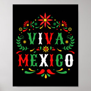 Mexiko för Mexikanska Independence day och cinco Poster