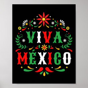 Mexiko för Mexikanska Independence day och cinco Poster