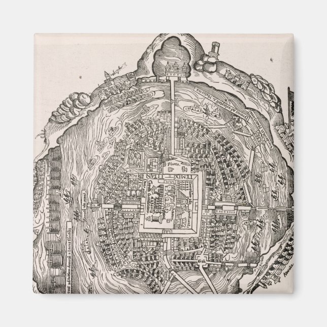 Mexiko före erövringen magnet (Framsidan)