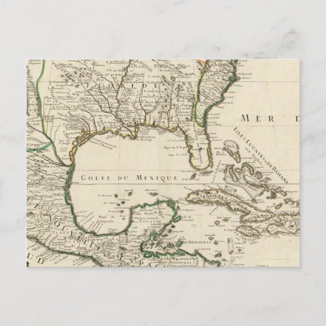 Mexiko, Förenade Stater Vykort (Framsida)