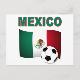 Mexiko Fotboll 0535 Vykort