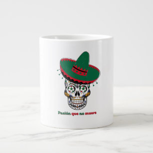Mexiko Fotboll Skalle 2026 - Pasión Que No Muere F Jumbo Mugg