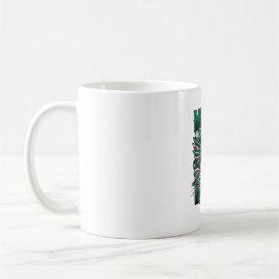 Mexiko Fotboll Skelett Anfallare Nationer Premium  Kaffemugg
