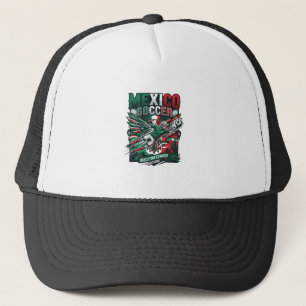 Mexiko Fotboll Skelett Anfallare Nationer Premium  Keps