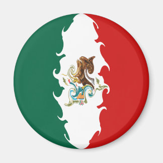 Mexiko Gnarly Flagga Magnet