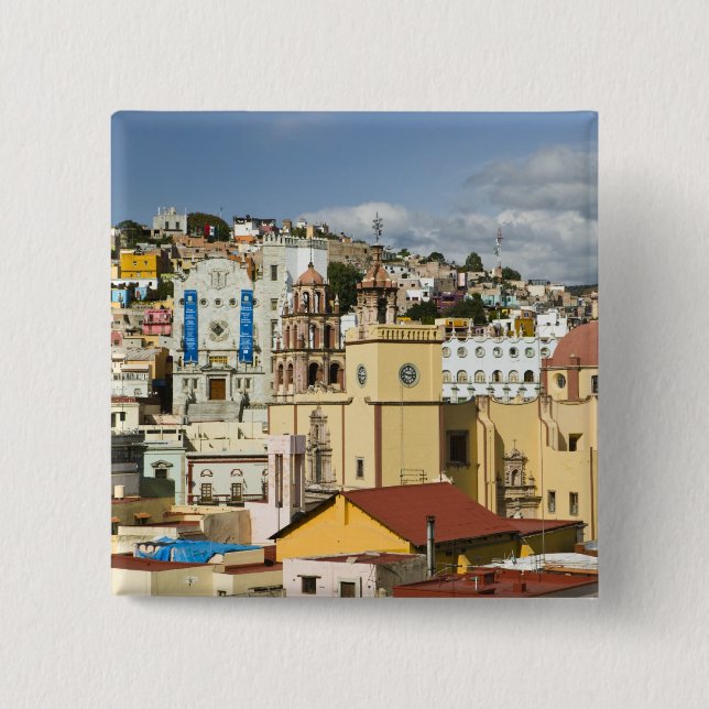 Mexiko, Guanajuato delstat, Guanajuato. Basilika Knapp (Framsida)