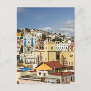 Mexiko, Guanajuato delstat, Guanajuato. Basilika Vykort
