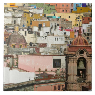 Mexiko, Guanajuato delstat, Guanajuato. Templo de Kakelplatta