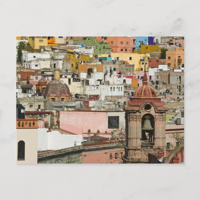 Mexiko, Guanajuato delstat, Guanajuato. Templo de  Vykort (Framsida)