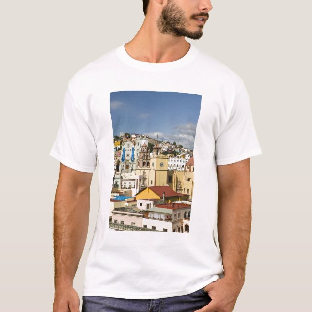 Mexiko, Guanajuato delstaten, Guanajuato. Basilika Tee (Framsida)