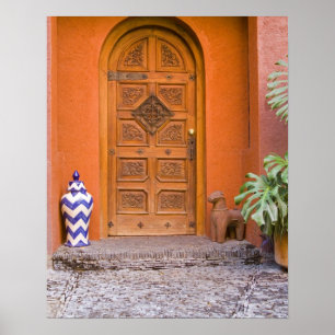 Mexiko, Guanajuato, San Miguel. Casa de la Poster