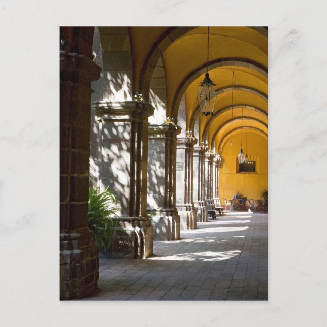 Mexiko, Guanajuato, San Miguel de Allende. Vykort (Framsida)