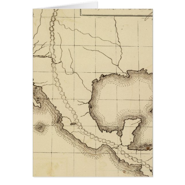 Mexiko, Guatimala Hälsningskort (Framsidan)