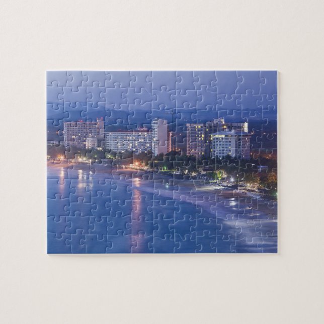 Mexiko, Guerrero, Ixtapa. Ixtapa Hotell längs Pussel (Horisontell)
